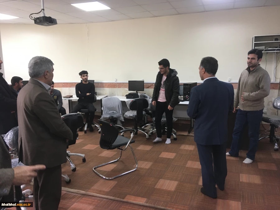 بازدید فرماندار محترم شهرستان خلخال از اموزشکده خلخال 2