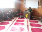 دومین مرحله کاروان راهیان نور با بدرقه مسوولین شهرستان و آموزشکده ابن سینا وبا حضور دانشجویان  آن مرکز عازم استان آذربایجان غربی و مناطق عملیاتی شدند /خبرگزاری صدا و سیما 3