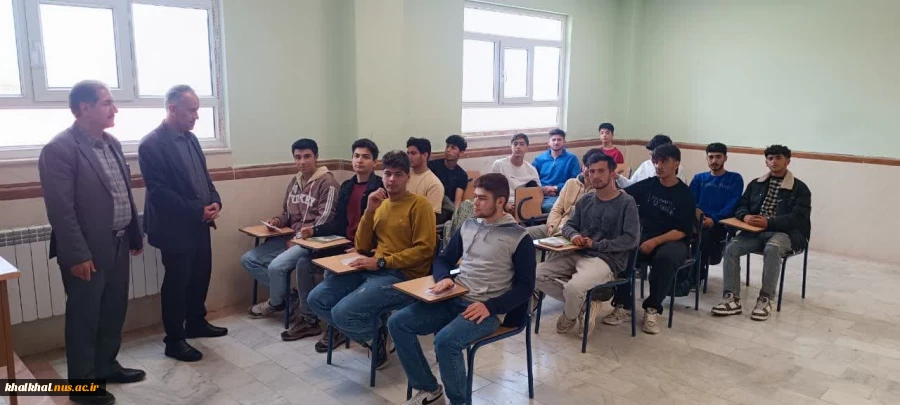 اجرای برنامه‌های هدایت تحصیلی و ارتقای سطح آگاهی هنرجویان هنرستان ها توسط مسئولین دانشگاه 3