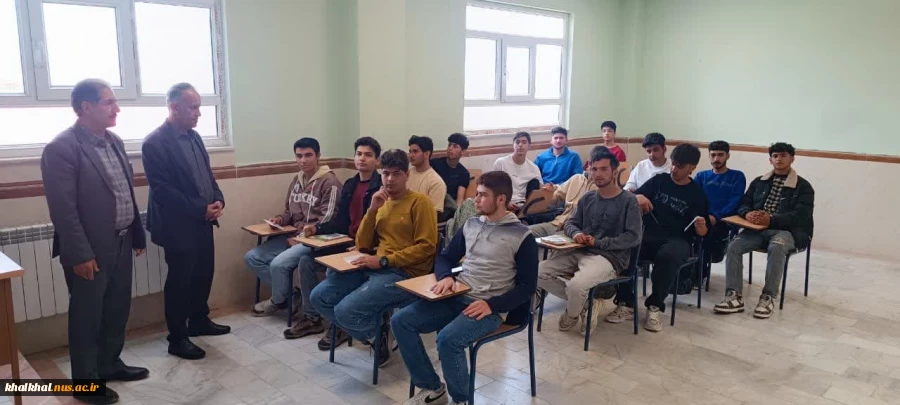 اجرای برنامه‌های هدایت تحصیلی و ارتقای سطح آگاهی هنرجویان هنرستان ها توسط مسئولین دانشگاه 2