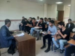 جلسه هم اندیشی آقای توکلی رئیس آموزشکده ملی مهارت پسران خلخال با دانشجویان خوابگاهی 4
