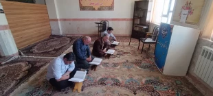 «تلاوت سوره فتح» به نیت پیروزی رزمندگان اسلام در آموزشکده  ملی مهارت خلخال 2