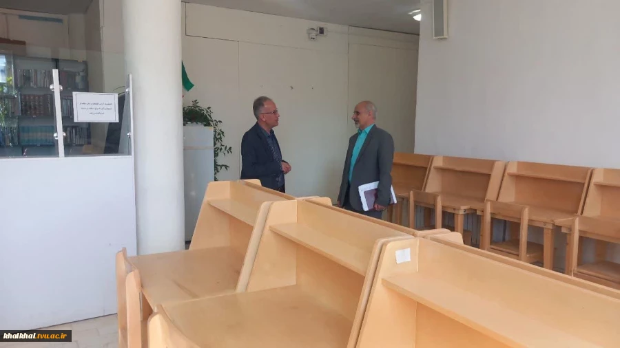 بازدید هیئت نظارت، ارزیابی و تضمین کیفیت آموزش عالی استان اردبیل از بخش های مختلف آموزشکده پسران خلخال 4