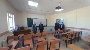 بازدید هیئت نظارت، ارزیابی و تضمین کیفیت آموزش عالی استان اردبیل از بخش های مختلف آموزشکده پسران خلخال 5