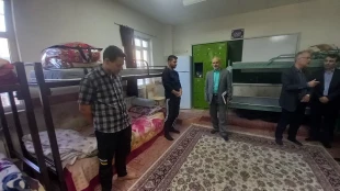 بازدید هیئت نظارت، ارزیابی و تضمین کیفیت آموزش عالی استان اردبیل از بخش های مختلف آموزشکده پسران خلخال 6
