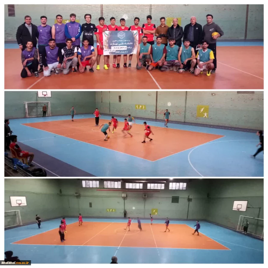 برگزاری مسابقه فوتسال به مناسبت گرامیداشت روز دانشجو در آموزشکده ملی مهارت پسران خلخال 5