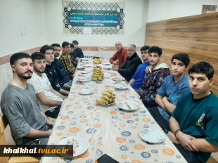 حضور آقای توکلی رئیس آموزشکده پسران خلخال در جشن شب یلدا با دانشجویان مرکز  3