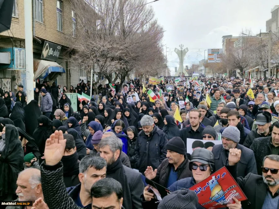 راهپیمایی روز جهانی قدس در خلخال 2