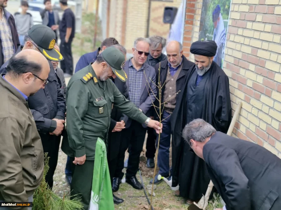 پویش نهالکاری در آموزشکده ملی مهارت خلخال 7