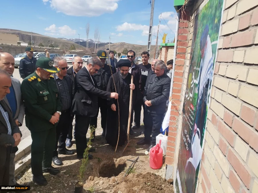 پویش نهالکاری در آموزشکده ملی مهارت خلخال 14