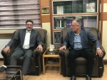 آقای غلامرضا توکلی رئیس آموزشکده ملی مهارت پسران خلخال با دکتر حسین وطن‌دوست فرماندار شهرستان خلخال دیدار و گفت‌ و گو کرد
 2