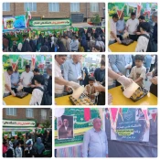 برپایی موکب دانشگاه ملی مهارت  با حضور آقای توکلی رئیس آموزشکده پسران خلخال و کارکنان  این مرکز جهت خدمت رسانی در مراسم  پیاده روی عیدغدیر درشهرستان خلخال انجام گردید.
 3