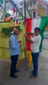برپایی موکب دانشگاه ملی مهارت  با حضور آقای توکلی رئیس آموزشکده پسران خلخال و کارکنان  این مرکز جهت خدمت رسانی در مراسم  پیاده روی عیدغدیر درشهرستان خلخال انجام گردید.
 3