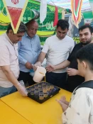 برپایی موکب دانشگاه ملی مهارت  با حضور آقای توکلی رئیس آموزشکده پسران خلخال و کارکنان  این مرکز جهت خدمت رسانی در مراسم  پیاده روی عیدغدیر درشهرستان خلخال انجام گردید.
 6