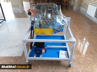 خرید و تجهیز استند آموزشی موتور برش خورده پژو برای کارگاه مکانیک خودرو آموزشکده پسران خلخال.