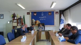 در جریان بازدید دکتر کلباسی معاون آموزشی دانشگاه 4
