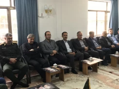 دیدار آقای توکلی رئیس آموزشکده پسران خلخال در معیت جناب آقای وطن دوست فرماندار محترم شهرستان خلخال با حجت الاسلام والمسلمین حاج آقای قدسی امام جمعه محترم شهرستان خلخال به مناسبت هفته دولت