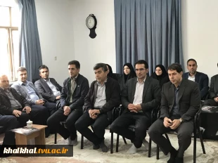 دیدار آقای توکلی رئیس آموزشکده پسران خلخال در معیت جناب آقای وطن دوست فرماندار محترم شهرستان خلخال با حجت الاسلام والمسلمین حاج آقای قدسی امام جمعه محترم شهرستان خلخال به مناسبت هفته دولت  4