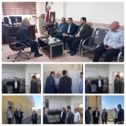 بازدید کارشناسان محترم دیوان محاسبات استان اردبیل بهمراه رئیس محترم امور مالی دانشگاه ملی مهارت واحد استانی اردبیل از آموزشکده پسران خلخال