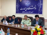 مقارن با بازگشایی دانشگاهها جلسه ای با حضور روسا و اعضا دانشگاههای شهرستان خلخال در خصوص تهدیدات ، چالش ها و فرصت ها با حضور معاون سیاسی وامنیتی فرماندار ی خلخال در دفتر ریاست آموزشکده پسران خلخال برگزار شد .
 8